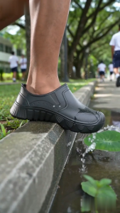 Mens EVA Formal Work Shoes Waterproof Non-slip Easy Clean Chef Clogs Comfy School Footwear 39-44