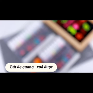 Bút Dạ Quang Xóa Được Đa Năng – Bộ 8/12 Màu – Viết Menu Poster Bảng Kính LIM DIY