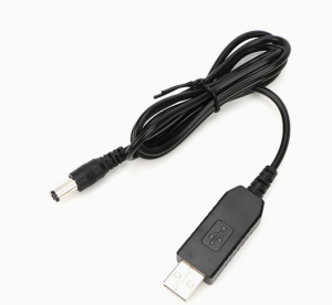 Cáp Chuyển Đổi Nguồn USB 5V Sang DC 12V Đầu Nối 5.5*2.1mm Dùng Cho Router Camera CCTV Quạt Mini Thiết Bị Di Động