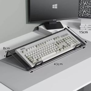 WUBUWEI | Ergonomic Lifting Wooden Keyboard Tray Office Accessory Wrist Supporter
