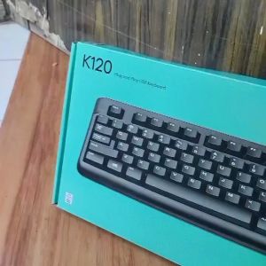 Keyboard Logitech K120 Keyboard USB Original 100%