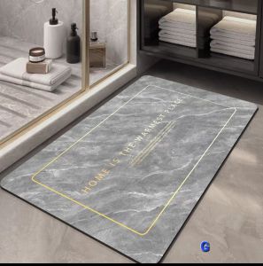 Anti-Slip Carpet Bathroom Fast Absorbent Quick Dry Mordern Luxury Style Mat
