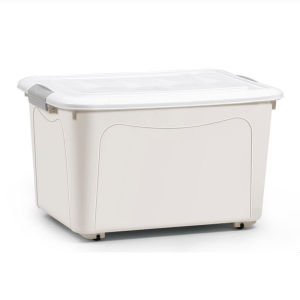 Plastic Large Capacity With Lid Organizer Box