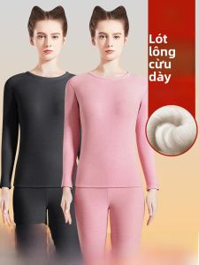 Quần giữ nhiệt nữ MiiOW lót lông cừu dày