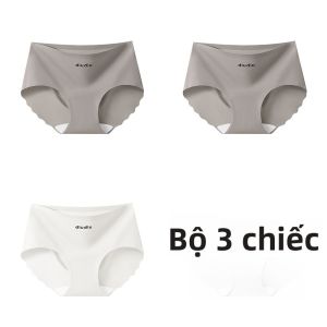 MiiOW | Quần lót tam giác Ice Silk kháng khuẩn cho nữ quần lót cotton nguyên chất thoáng khí thoải mái không để lại dấu vết mùa hè 2025