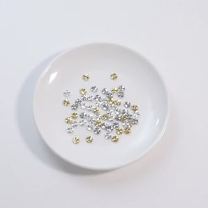 20 Hạt Bi Kim Loại Hình Tròn Dẹt Mạ Vàng 18K Đường Kính 6mm Hạt Rời Kiểu Sóng Dùng Làm Phụ Kiện Tự Làm Vòng Cổ Vòng Tay Trang Sức
