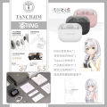 TANCHJIM Angel Jimi Mino I Starlight Feather True Wireless TWS Active Noise Cancellation Bluetooth Earphones with Mic. 