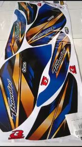 (cod) striping THUNDER - sticker striping variasi list suzuki THUNDER IP.T-07 design ip sticker