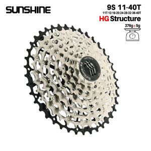 GOLDIX | SUNSHINE Ultralight Bicycle Cassette Carbon Steel Material 9/10/11/12/13 Speed HG Structure Freewheel for Mountain Bike