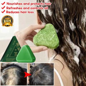 Platycladus orientalis Usman Shampoo Soap handmade soap hair tonic shampoo rambut gugur hair treatment 侧柏叶洗发皂