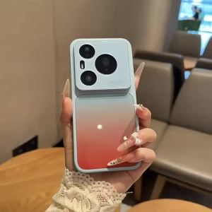 Protective Gradient Colored Case Heat Dissipation Shockproof Phone Cover