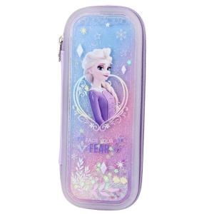 Disney Princess Elsa Ice Queen กระเป๋าใส่ของเล่นสีลูกกวาดสุดน่ารักสำหรับเด็กอนุบาล ความจุขนาดใหญ่ กระเป๋าใส่ของเล่นแบบใส 3 ชั้น