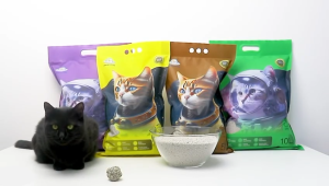 High in quality bentonite Catlitter