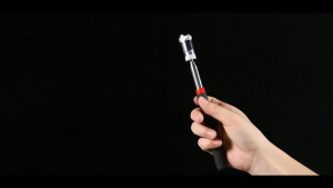 Telescopic Magnetic Pen Adjustable Pickup Tool Magnet Pen Pickup Rod Stick With LED Light