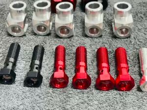 Hệ thống phanh dĩa Adapter 8.1 tặng  kèm ốc  cho ae về bấm dây dầu theo sở thích