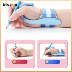 Blesiya tư thế viết chỉnh hỗ trợ cổ tay cung cấp chữ viết tay băng đeo cổ tay màu xanh