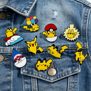 Bandai | Cute Cartoon Anime Lapel Brooches Decorative Badge Pins for Denim Jacket Backpack Hat Clothing Anime Collectible Jewelry Gift