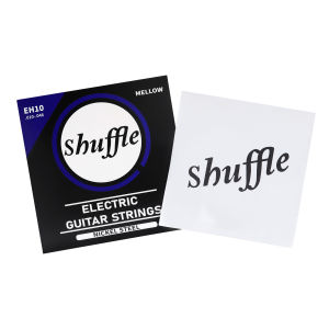 SHUFFLE Electric Guitar Strings Hexagonal Alloy Core Nickel Steel Anti-Rust Coating Guitar Strings Guitar Parts & Accessories