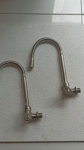 [ FERRUM ] Kran Angsa Fleksibel Kran Cuci Piring Keran Sink Kran Dapur Dinding SN Body Besar Ek.PL5 & Segitiga PL10