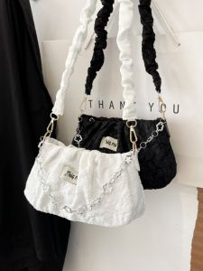 2025 ใหม่แฟชั่นพับใต้วงแขนกระเป๋า หลากหลาย ไหล่เดี่ยวกระเป๋าสะพายข้างกระเป๋าคุณภาพสูงกระเป๋าขนาดเล็กสำหรับทุกวัย