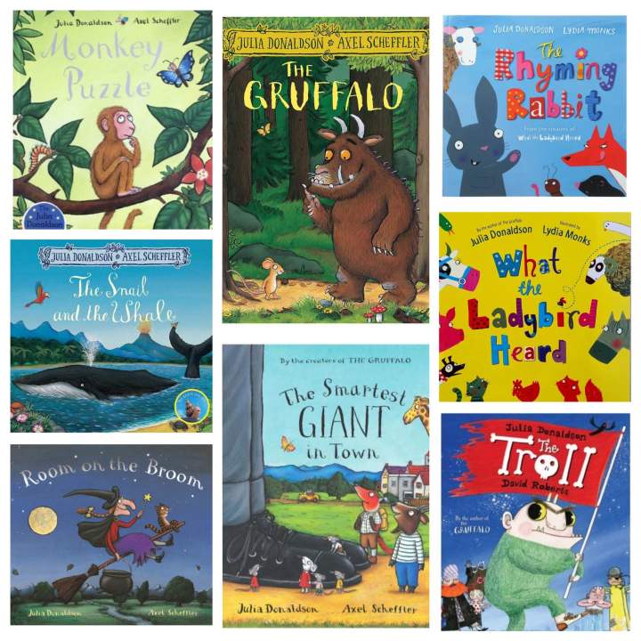 [Paperback]Julia Donaldson books - Gruffalo / Monkey Puzzle / Room on ...