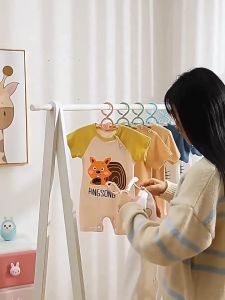 [Loveme258]Retractable Baby Clothes Hanger Non-slip Kids Adult Clothes Hanger Wide Shoulder Clothes Hanger可伸缩婴儿儿童成人衣架宽肩衣架