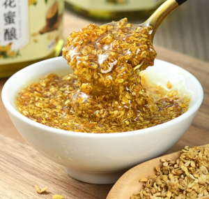 Authentic Sweet Osmanthus Honey Sauce Honey No Additives 230g 460g    甜桂花蜜酿酱