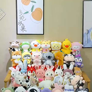 Teddy Bear Plush Toy Soft Plushies Bear Doll Cute Stuffed Toy Kids Birthday Gifts Cartoon Sleeping Partner 25cm