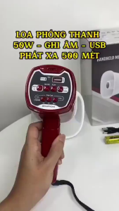 LOA PHÓNG THANH 918U 1PIN không bluetooth âm thanh rõ nhựa chống va đập