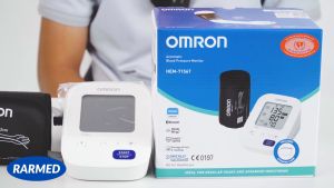 Máy đo huyết áp điện tử bắp tay Omron HEM-7156T kết nối Bluetooth thông minh