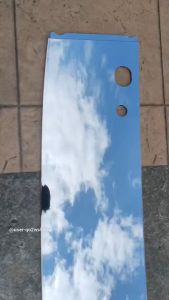 J124S04 CHROME WIPER PANEL HICOM 2.8 4.3 NPR66 1TON 3TON LORRY TRUCK AKSESORI