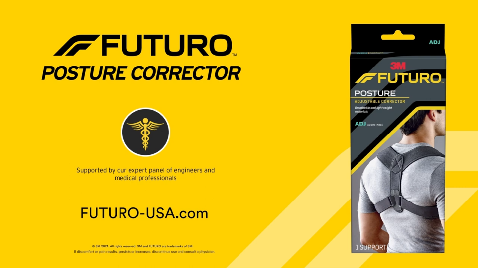 3M Futuro Posture Corrector Back Pain Shoulder and Support