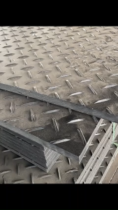 Ready Stock HDPE Ground Bog Mat 12mm/30mm Wear Resistant Temporary Road Plate Anti Slip For Construction Palm Plantation