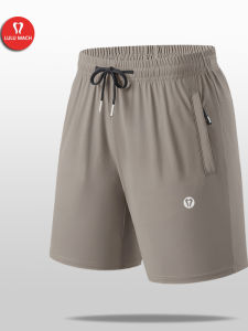 Quần Short Thể Thao Nam LULUMACH Mùa Hè Ice Silk Chạy Bộ Tập Luyện Thoáng Khí Nhanh Khô Quần Năm Điểm