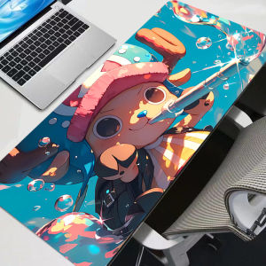 Bandai | Kawaii New Mouse Pads Big Anime One Piece Chopper Durable Gabinete Gamer Computer Desk Mat Keyboard Gaming Accessories Mousepad