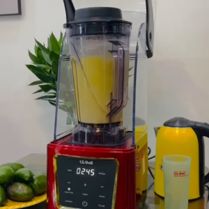 Cối xay sinh tố công nghiệp dung tích 5 lít đế tròn dao xay 6 cánh nhông 12 khía