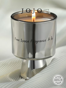 Jojos L PD Decorative Aromatherapy Candle Gift Box Electroplated Metal Decoration Home Decorative Accessories Indoor Use