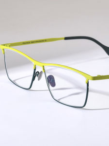 FONEX Titanium Glasses Frame Men 2025 New Fashion Brand Design Square Eyeglasses Women Japanese High-Quality Ultralight Full-Rim Optical Eyewear 85783