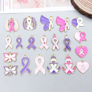 5pcs/20pcs Alloy Enamel Bow Tie Ribbon Pendant Jewelry Making DIY Keychain Earrings Charms for Jewelry Bracelets Necklace