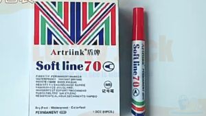 Permanent Marker Pen Oil-Based Thick-Headed Large-Capacity Note Pen Not Easy To Fade