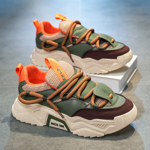 Stylish Thick Sole Height Increasing Sneakers