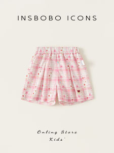 insbobo | Chic Floral Print Girl Shorts Summer