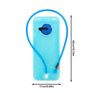 2L ถุงน้ํากีฬากระเป๋าเป้สะพายหลังจักรยานถุงน้ําขี่แบบพกพาเกรดอาหารกลางแจ้งถุงน้ําดื่ม Camping ถุงน้ําเดินป่า