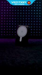 Vention® Pin dự phòng không dây 225W 10000mAh 5000mAh Sạc nhanh USB Type C L USB-C USB-A Màn hình LED không dây có chân đế Sạc nhanh không dây