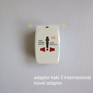 Adaptor kaki 3 universal 150 negara stop kontak luar negeri travel col