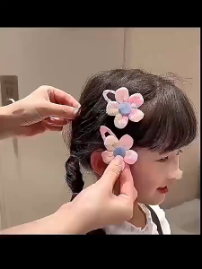 New Flower Hair Clip Cute Sequin Hairpins Simple BB Hair Clips for Kids Girls Hair Accessories 1pcs