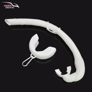 1Pcs Snorkeling Full Silicone Wet Type Snorkel Tube Foldable Snorkel With Buckle Free Diving Scuba Swim Equipment