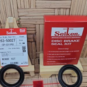 SIL SEAL REM CAKRAM DEPAN SUZUKI FUTURA KIRI KANAN 1SET SEIKEN