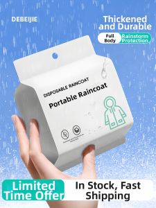 DEBEIJIE | Waterproof Disposable Raincoat For Men And Women Portable And Thick