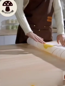 MUSHROOM Silicone Baking Mat Kneading Pad Non-Stick Food Grade Dough Rolling Pastry Pad Large